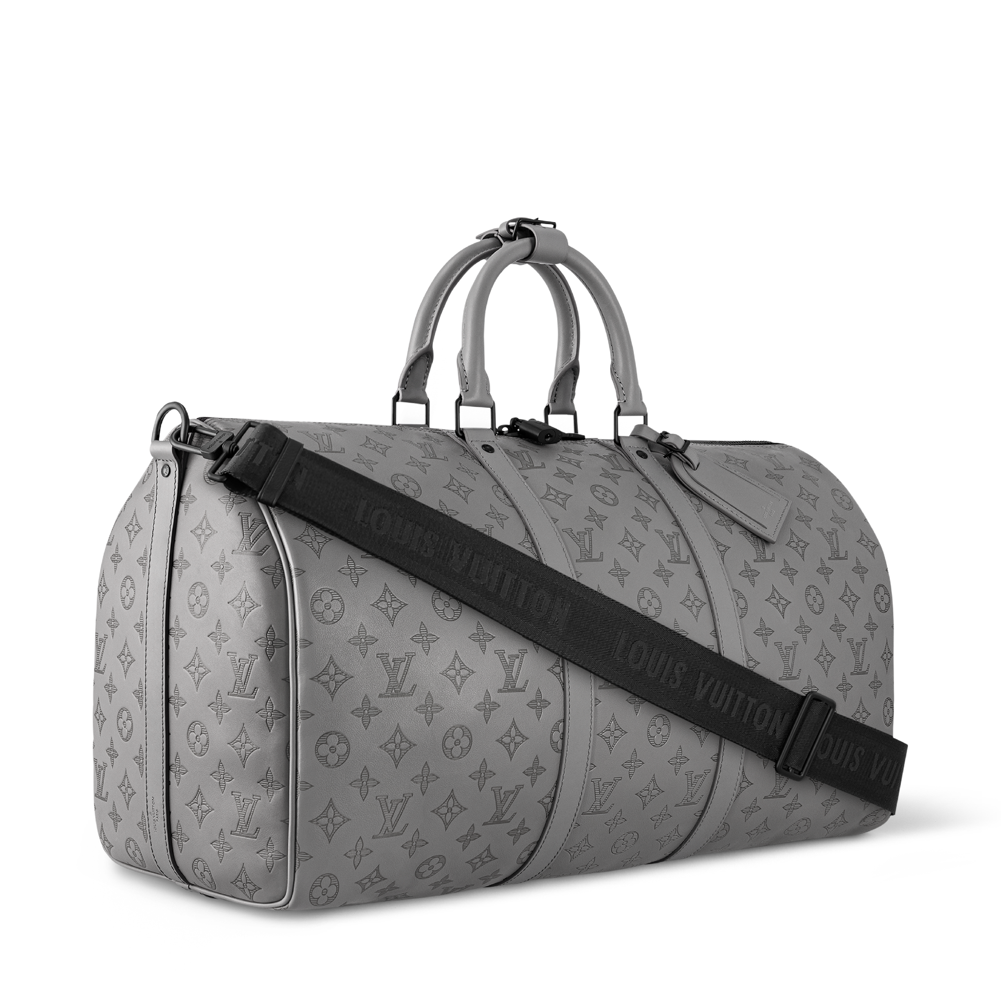 Keepall Bandoulière 50 Monogram Shadow Leather - Discontinued